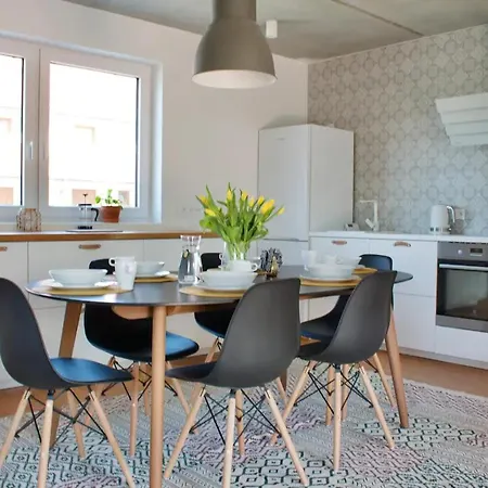 Apartament Laba - Blisko Plaży, Cisza, Taras, Parking, Nowy! *