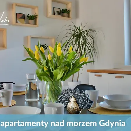 Apartament Laba - Blisko Plaży, Cisza, Taras, Parking, Nowy! Gdynia