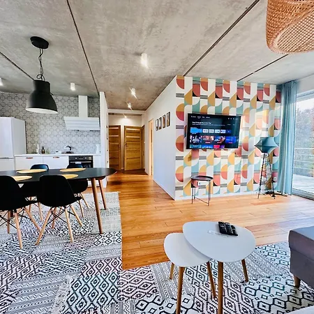 Apartament Laba - Blisko Plaży, Cisza, Taras, Parking, Nowy! Gdynia